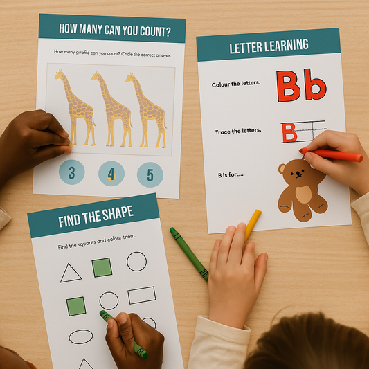 Toddler Activity Workbook