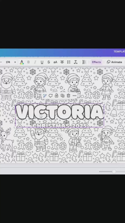 Kids Christmas Colouring Activity Bundle